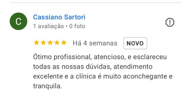 depoimento de paciente